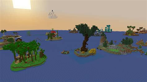 Herunterladen Adventure Islands 15 Mb Karte Für Minecraft