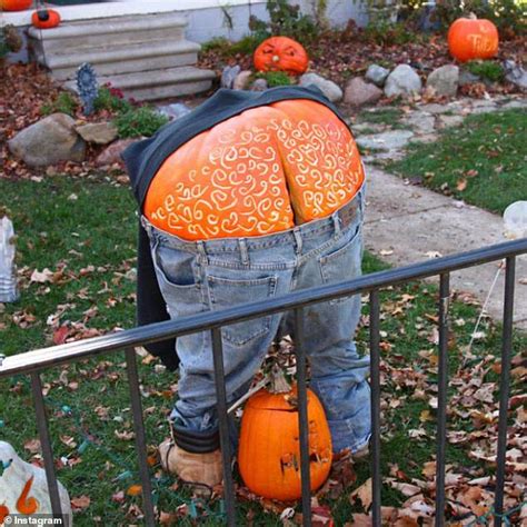 People Are Turning Their Bums Into Pumpkins For The Perfect Autumnal