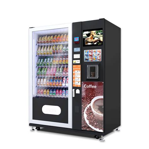 Given a choice, people would not want to drink freeze dried format coffee. China Combo Vending Machine with LCD Display - China ...