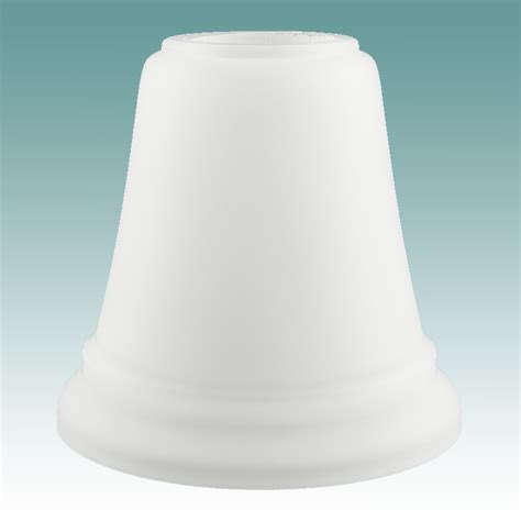 frosted white neckless shade glass lampshades