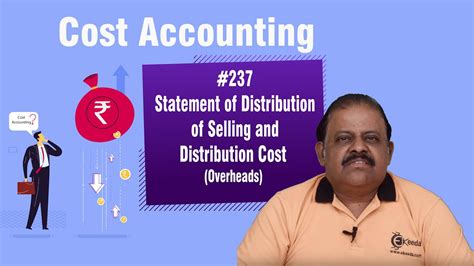 Statement Of Distribution Of Selling And Distribution Cost Overheads