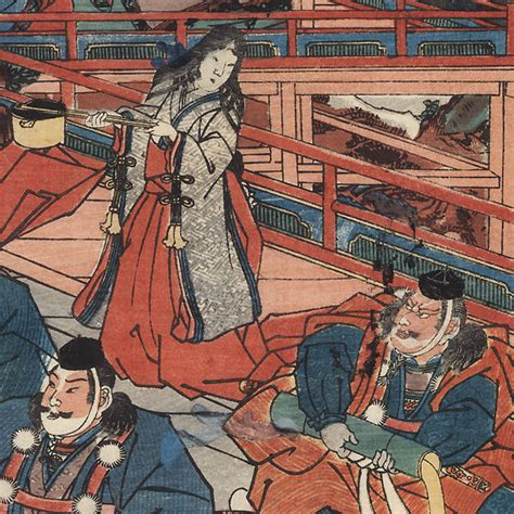 Fuji Arts Japanese Prints The Demon Of Oeyama 1847 By Yoshitora