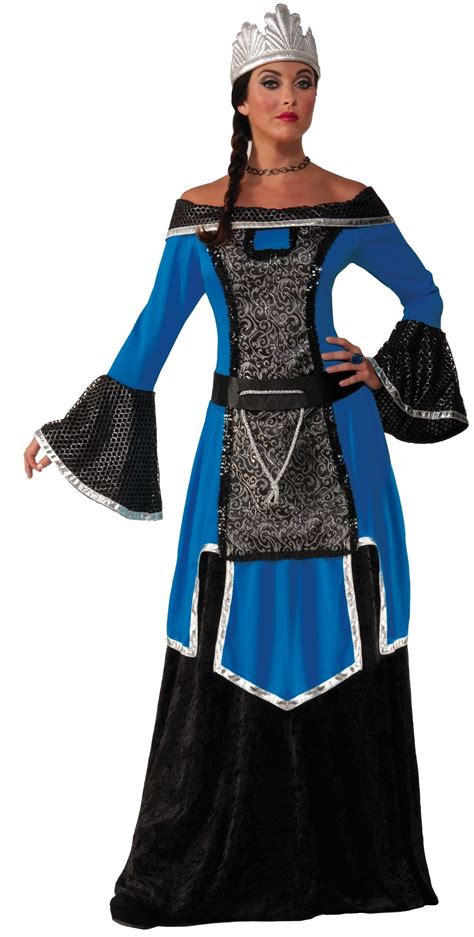 Adult Medieval Royal Queen Woman Costume In 2019 Queen Costume