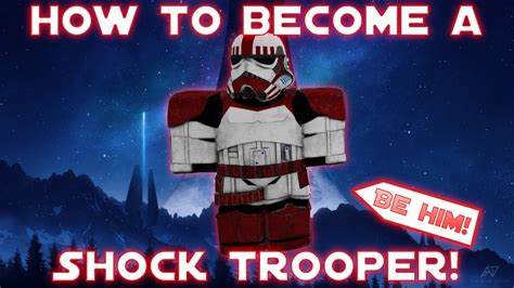 Become A Shock Trooper Roblox Coruscant Youtube