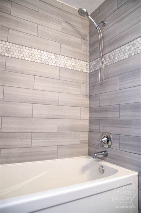 Textured tile bathroom wall tile ideas. 31+ Stunning Shower Tile Ideas For Your Bathroom - Farm ...