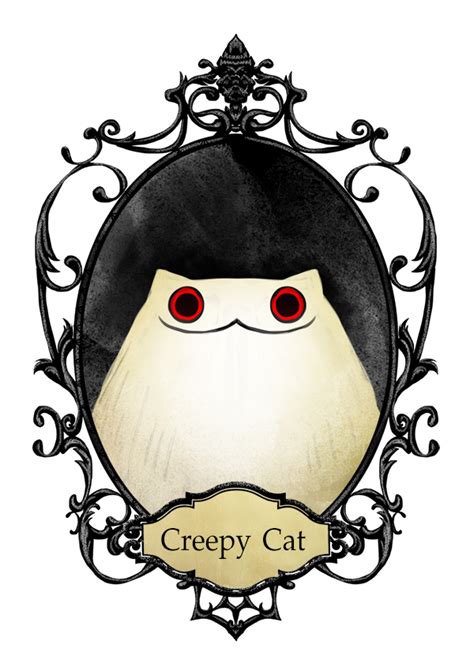 creepy cat character creepy cat neko to watashi no kimyou na