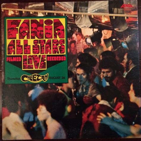 Fania All Stars Live At The Cheetah Volume 1 1975 Vinyl Discogs