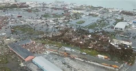 Aerial Footage From Bahamas Reveals Catastrophic Damage From Hurricane
