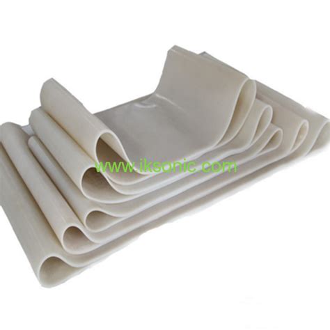 Silicone Conveyor Belt White Conveyor Belt Fabric Reinforced