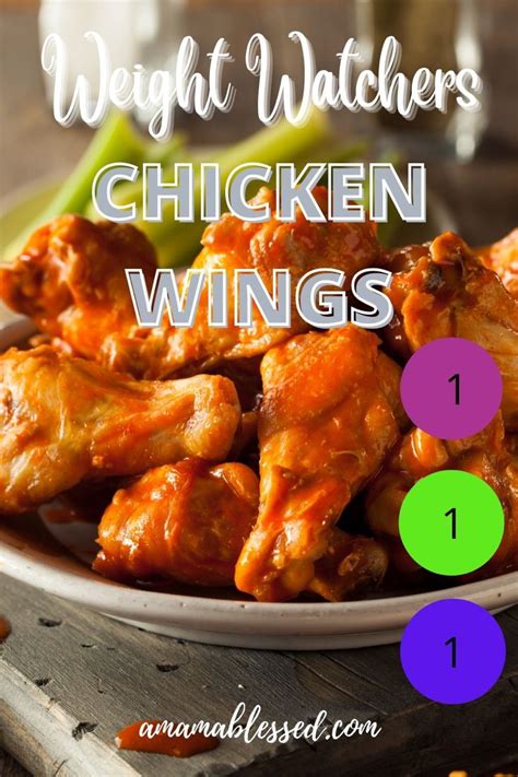 Low Point Chicken Wings A Mama Blessed Ww Recipes