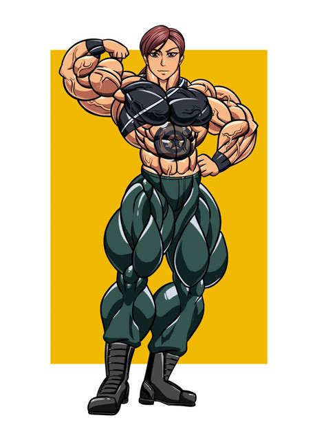 Muscular Liang By Aliloulartist7 On Deviantart