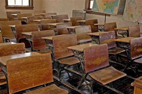 Vintage Country One Room School House Stock Image Image Of Room