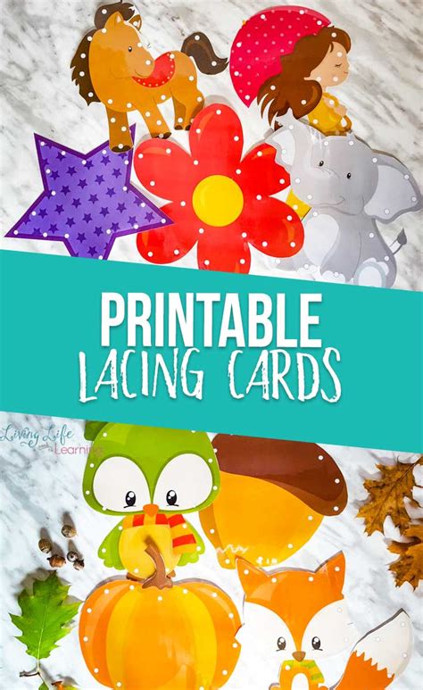 Printable Lacing Cards For Kids