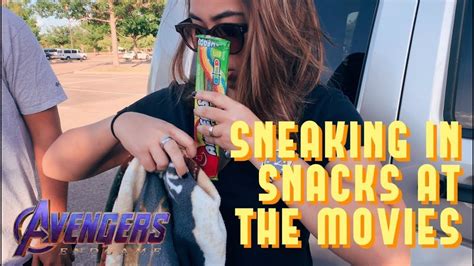 sneaking snacks in the movies ep 178 youtube