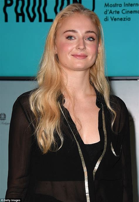 Sophie Turner At 73rd Venice Film Festival Daily Mail Online
