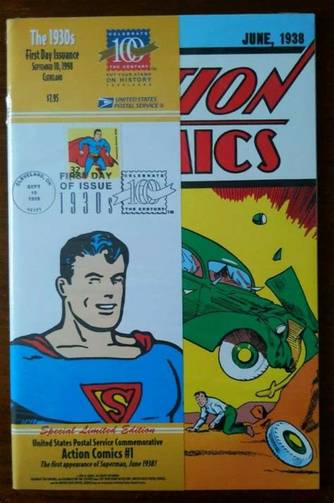 Action Comics 1 Usps Postal Special Limited Edition Reprint Superman