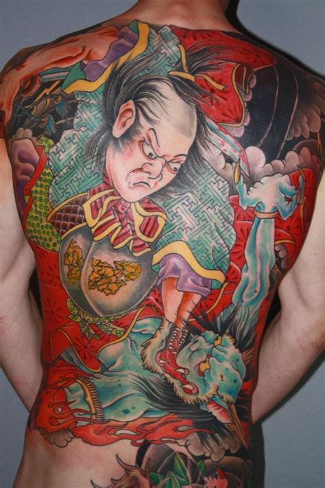Unify Tattoo Company Tattoos Bart Andrews Samurai And Oni Backpiece