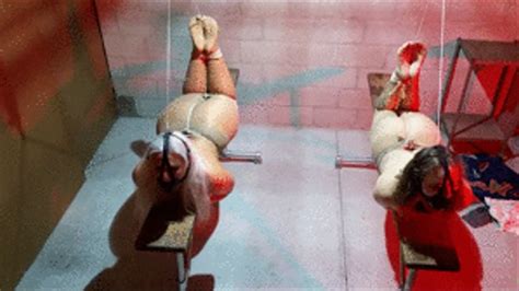 Seized Secretaries Hogtied Harness Gagged Tickled During