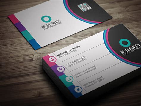 Free Business Card Template Illustrator Collection