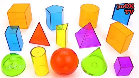 Learn 3d Shapes Shapes For Kids Children Fun And Educational Learn
