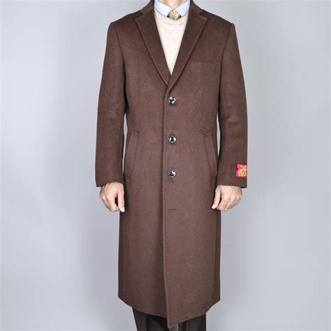 Mens Wool And Cashmere Winter Top Coat Overstock Shopping Big