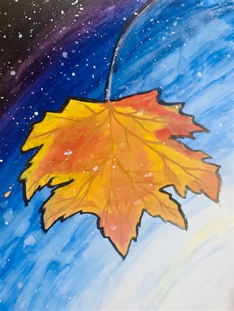 The Last Leaf The Last Leaf Canvas Painting Diy Painting