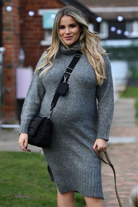 Pregnant Georgia Kousoulou On The Set Of The Only Way Is Essex 03142021 Hawtcelebs