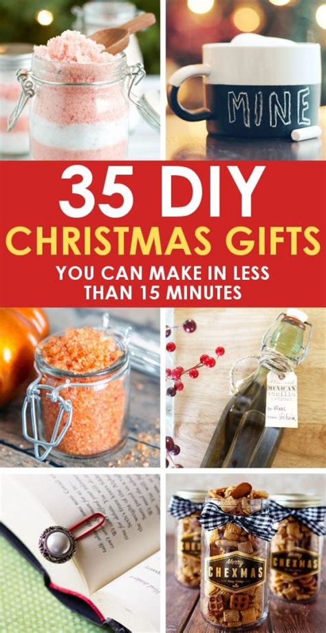 Trendy marble makes this box anything but basic, while its stylish look allows it to work nestled on her nightstand, holding baubles on her vanity, or corralling keepsakes on top of her dresser. 35 Easy DIY Christmas Gifts in 15 Minutes or Less