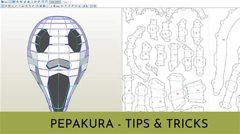 How To Make Lowpoly Template In Pepakura Pepakura Tips Tricks
