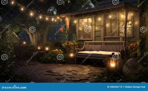 Magical Garden Nights: Embracing the Beauty of String Lights, Garden