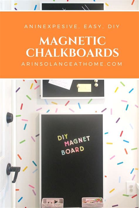 Diy Magnetic Chalkboards Magnetic Chalkboard Magnetic Chalkboard Diy