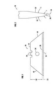 Patent Us8291602 Composite Utility Knife Blade And Method Of Making