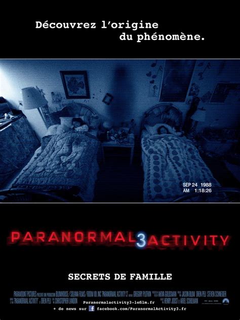 Paranormal Activity 3 en streaming AlloCiné