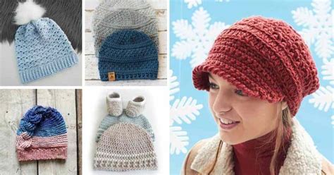 26 Crochet Winter Hat Patterns Ideal Me