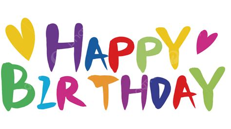 Happy Birthday Font Vector Design Images Happy Birthday Font Text