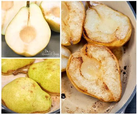 Balsamic Roasted Pears Homemade And Yummy