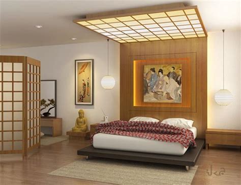 Elemen utama dalam ruangan ini berupa tempat tidur minimalis yang didesain tanpa banyak ornamen. 10 Desain Kamar Tidur Gaya Jepang - Model Rumah Minimalis ...