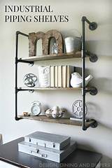 Images of How To Make Shelves With Pipes