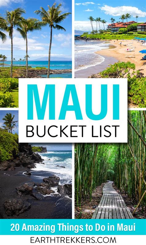 Maui Bucket List 20 Best Things To Do In Maui Hawaii In 2022 Maui