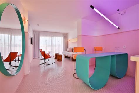 Paradiso Ibiza Art Hotel Miami Deco Candy Coloured Design
