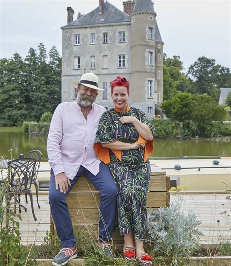 dick strawbridge s wife angel says couple ‘will die at chateau as she speaks on future tv