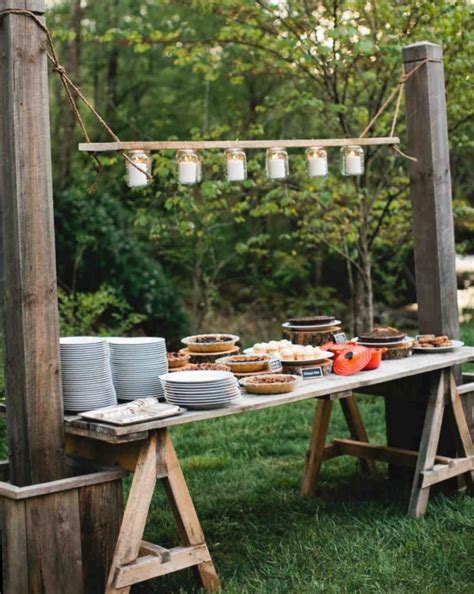 17+ Dinner Table Lighting Rustic | Outdoor dinner parties, Outdoor