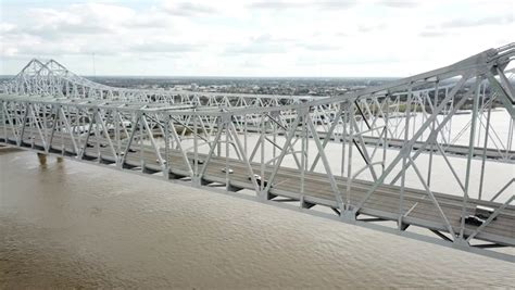 Bridge Across The Mississippi River In New Orleans Louisiana Image