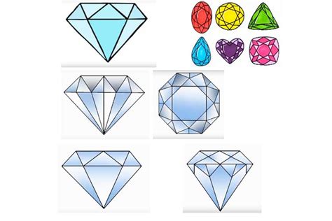 How To Draw Diamonds Archives How To Draw Step By Ste