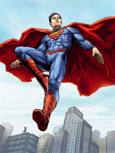 New 52 Superman Poster By Hoelho On Deviantart