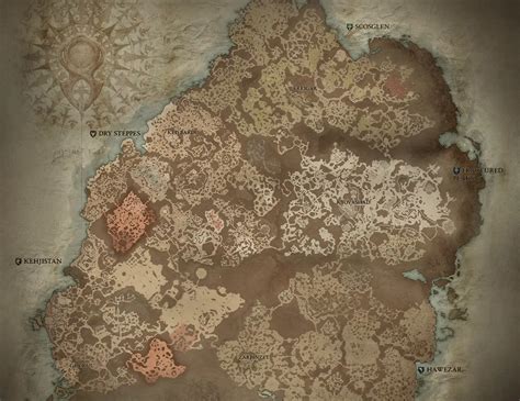 Diablo 4 Map Size · How Big Is The Diablo 4 Map · Mythic Drop