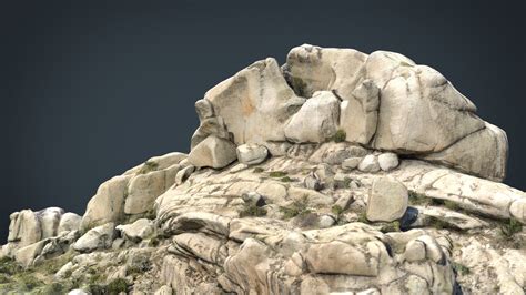3d Model Mountain Rocks 7 Vr Ar Low Poly Cgtrader