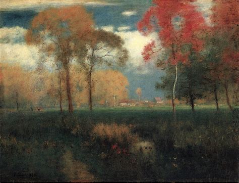 George Inness 1825 1894 Sunny Autumn Day 1892 Flickr