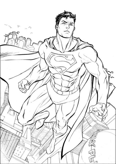 16 Superman Coloring Pages Printable Pdf Print Color Craft