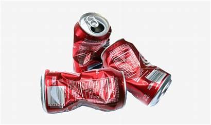 Physical Cans Examples Crushing Beverage Changes Transparent